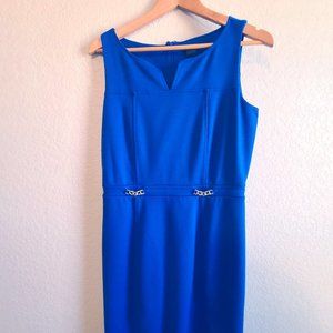 Ann Taylor Royal Blue sleeveless dress